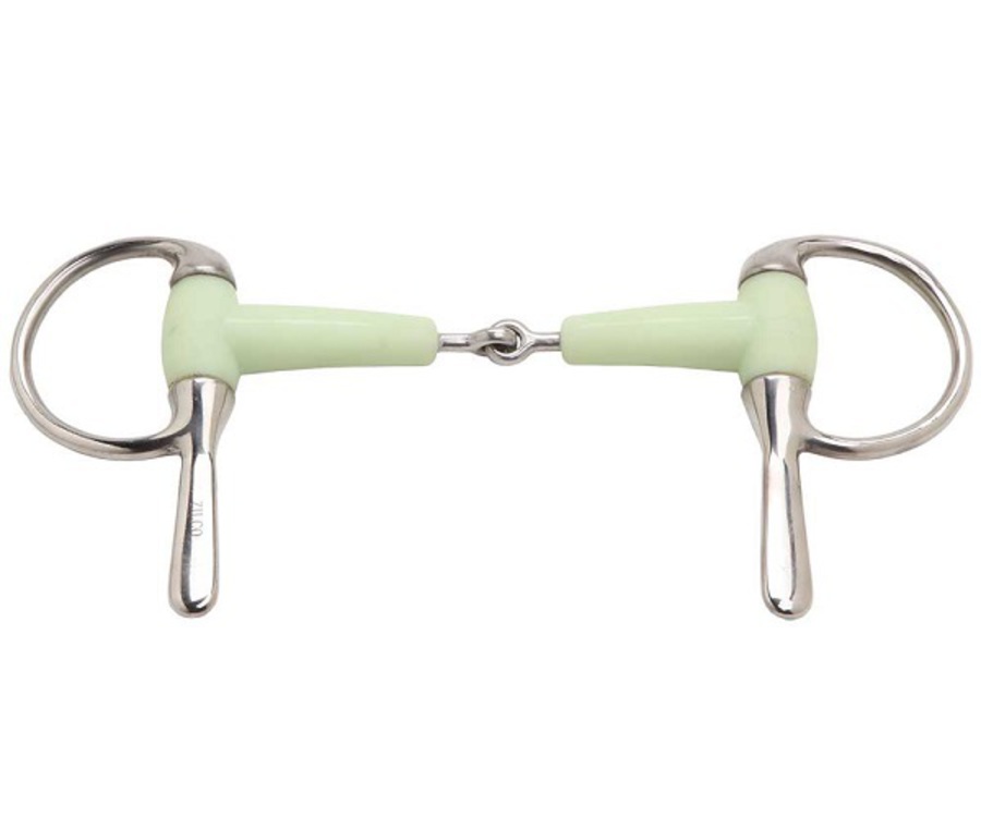 Zilco White Mouth Half Spoon Snaffle image 0